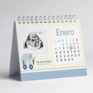 Calendario personalizable nacimiento