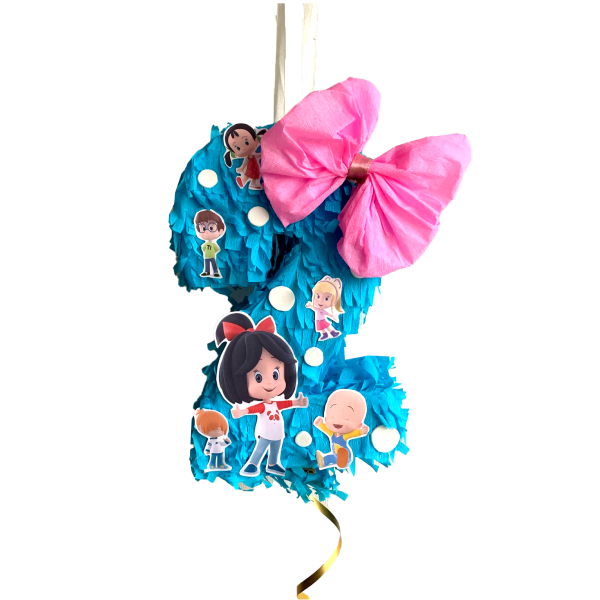 Piñata Cleo y Cuquin